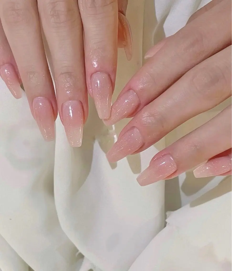ネイル ワンカラーネイル ハンドネイル sora ❄️のネイルデザイン