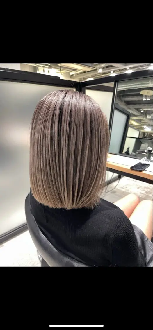 ミディアム カラー 高橋 駿斗のヘアスタイル