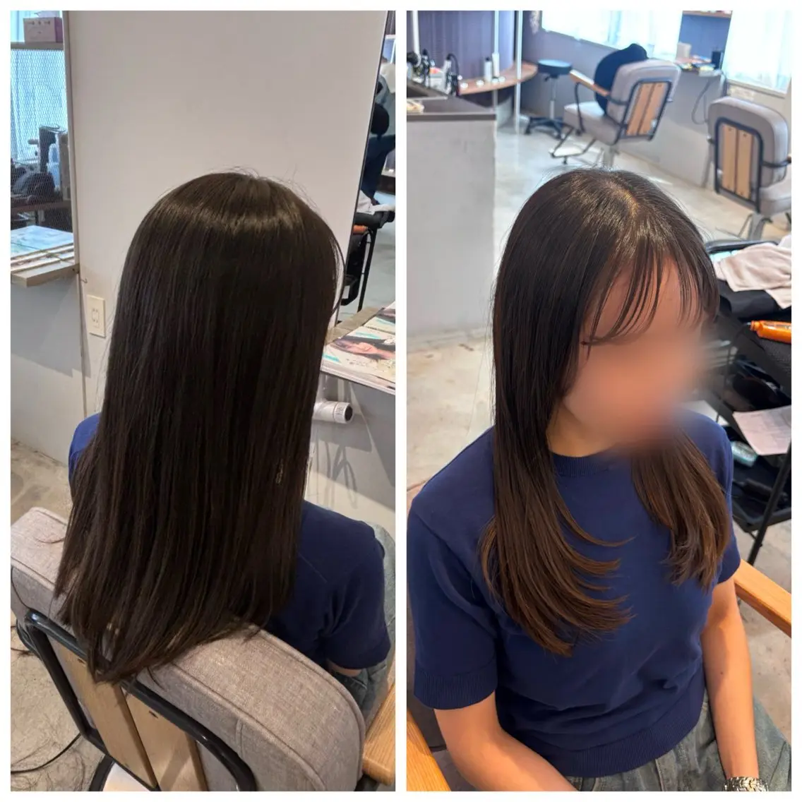 ロング 真鍋 月音のヘアスタイル