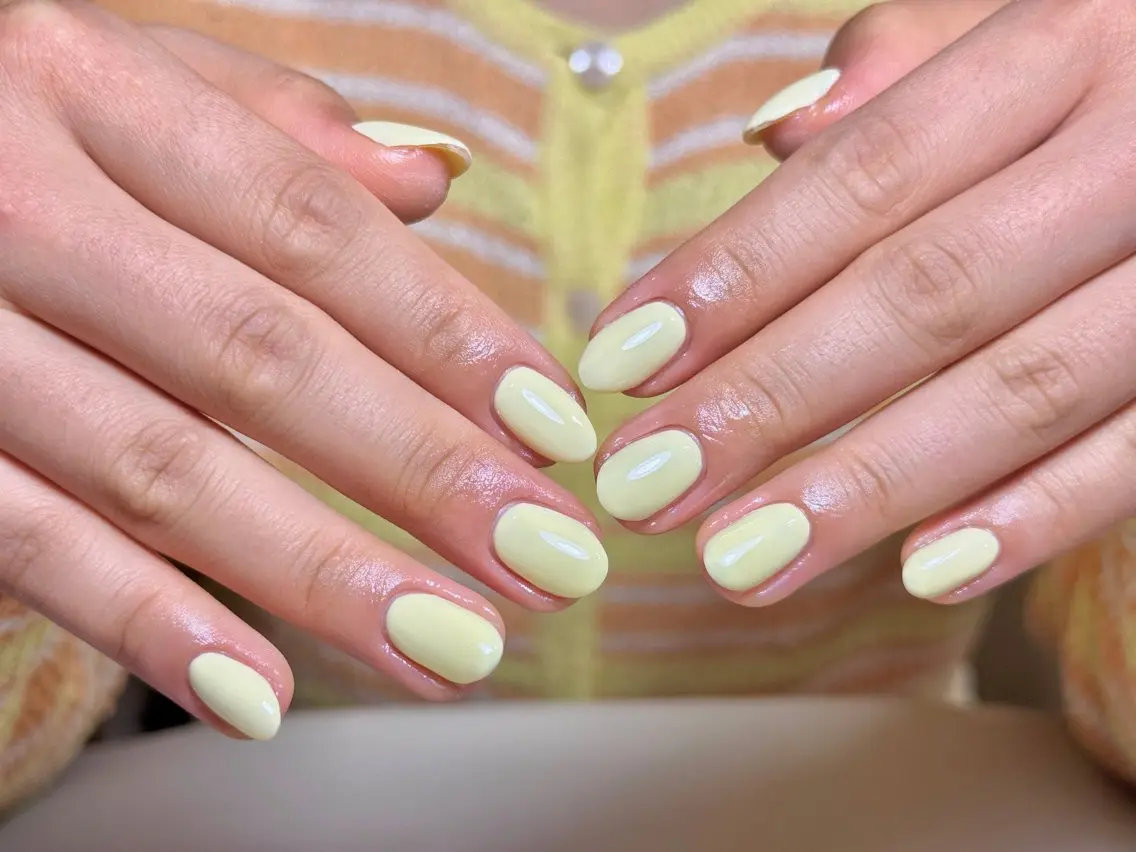 ネイル チークネイル 長さ出し フレンチネイル ジェルネイル 韓国ネイル ハンドネイル Lucky Nail Salon❶のネイルデザイン