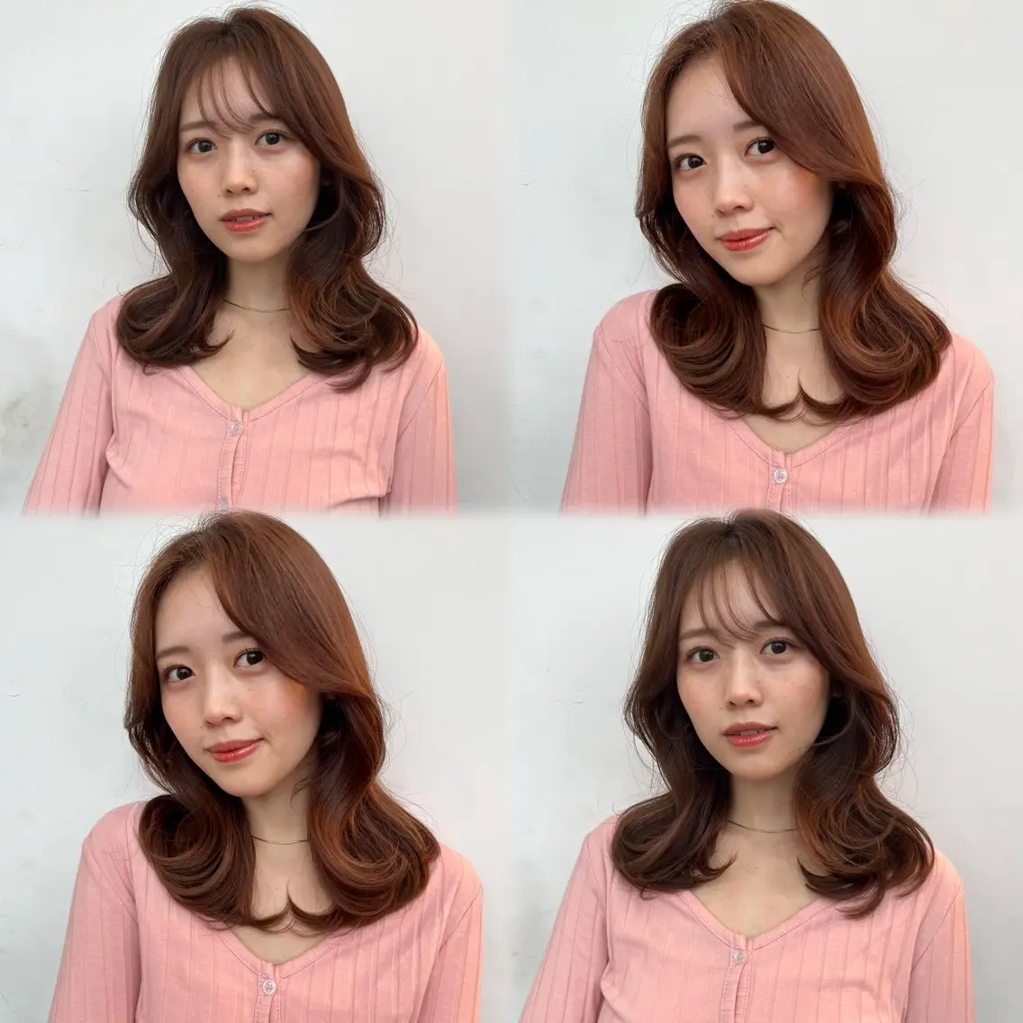 ミディアム レイヤーくびれヘア アレンジmanakaのヘアスタイル