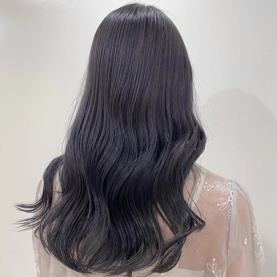 ロング カラー マンツーマン女性 美容師 奏のヘアスタイル