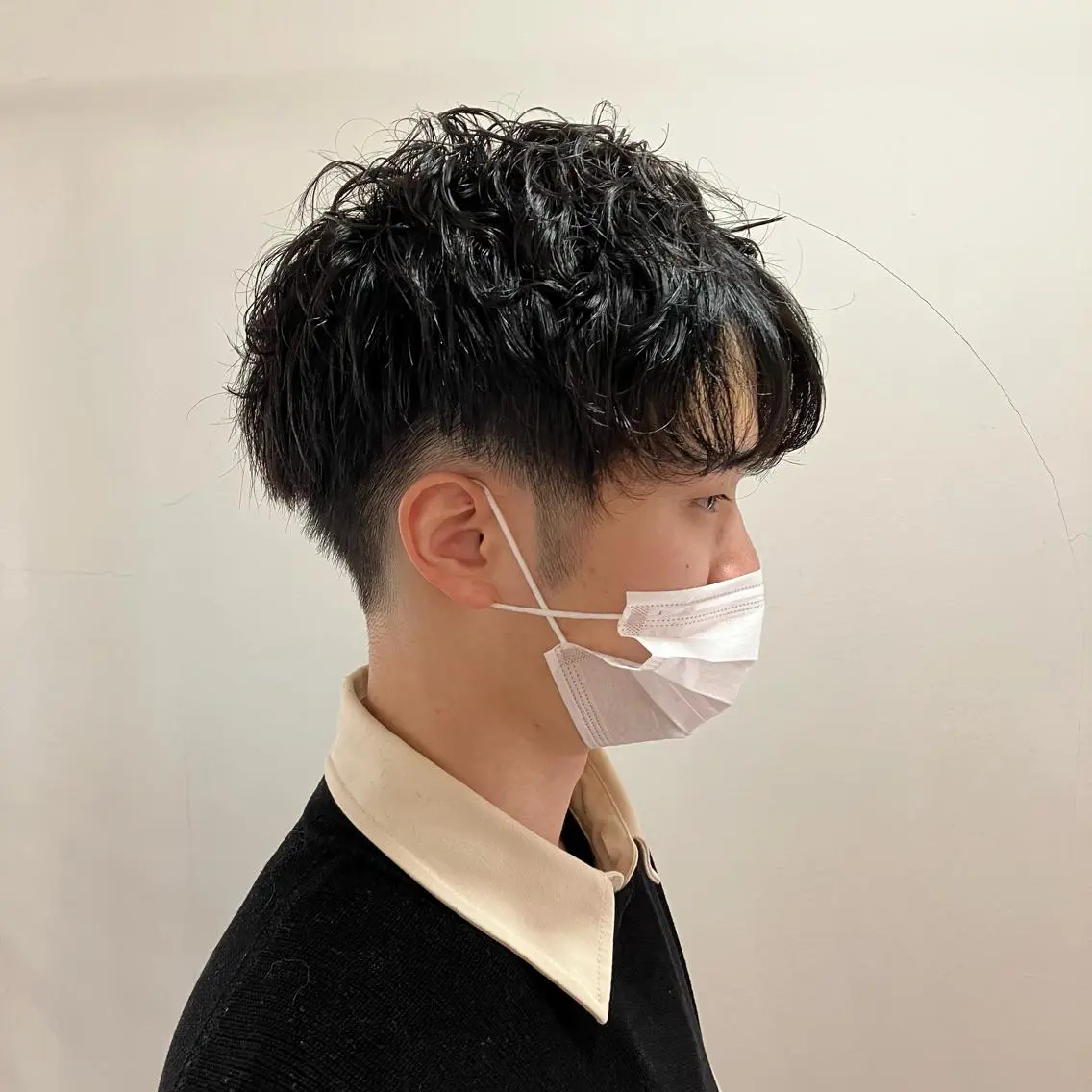 ショート パーマ メンズ メンズパーマ カット パーマ 佐藤 悠生 メンズパーマ.カットのヘアスタイル