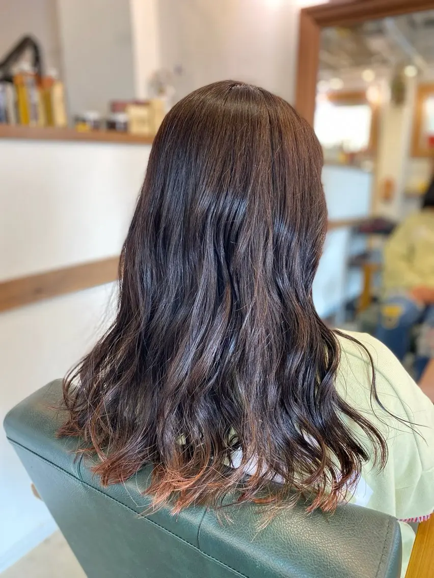 ロング 木宮 美緒のヘアスタイル