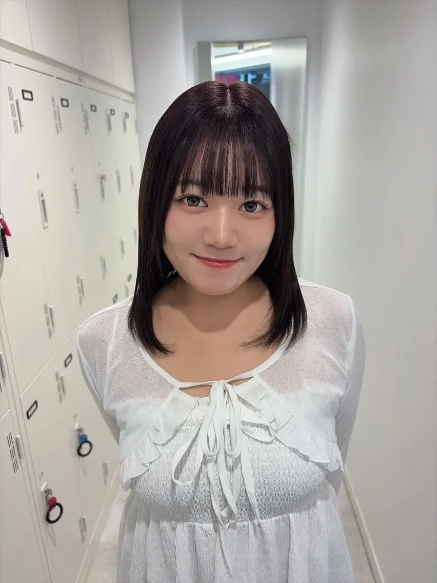 ミディアム カラー ヘアカラー トリートメント 💗透明感カラー🫧 Ruka🎀のヘアスタイル