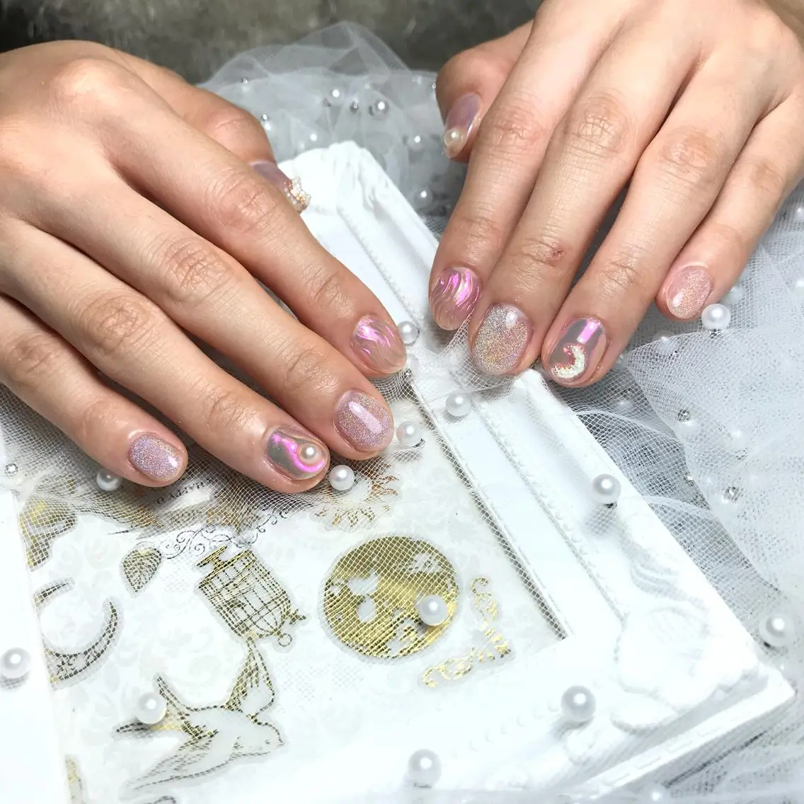 ネイル ハンドネイル ハンドケア Eveネイル チップスカルプ専門店のネイルデザイン