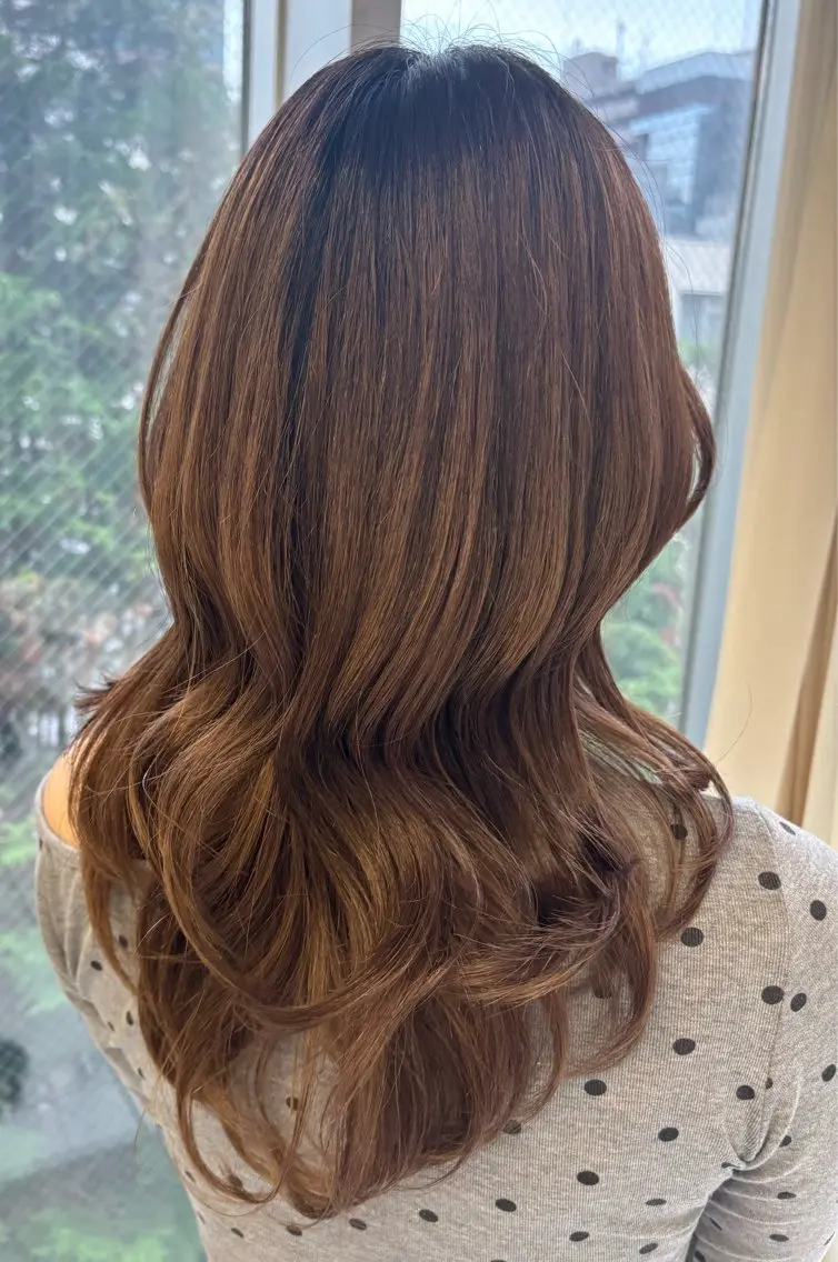 ロング 榎本 ほのかのヘアスタイル