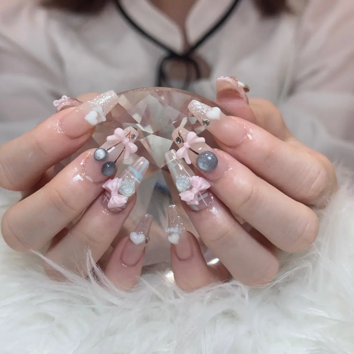 ネイル ジェルネイル 持ち込み ネイルチップ ハンドネイル Anmi nail Rio 新宿のネイルデザイン