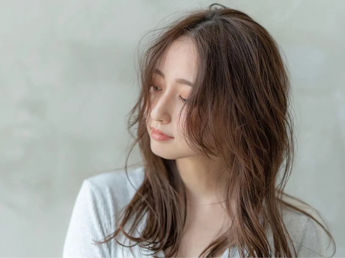 ロング Kaito 【髪質改善】のヘアスタイル
