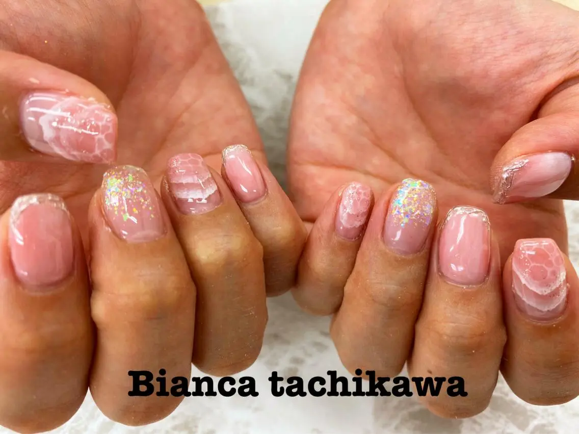 ネイル Bianca 立川店 小川のネイルデザイン