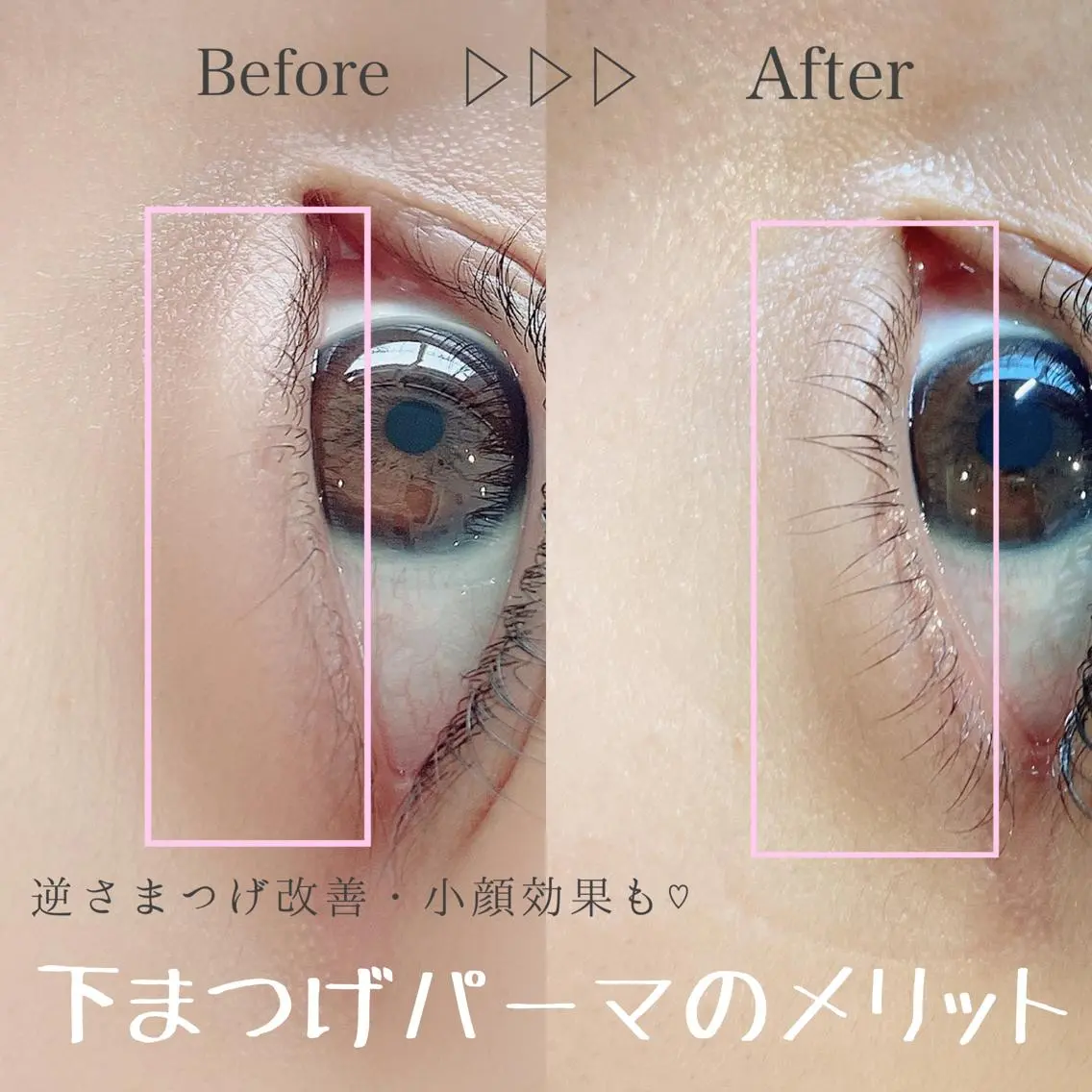 マツエク・マツパ まつげパーマ 下まつげエクステ eom eye 🍓MOEのマツエク・マツパデザイン