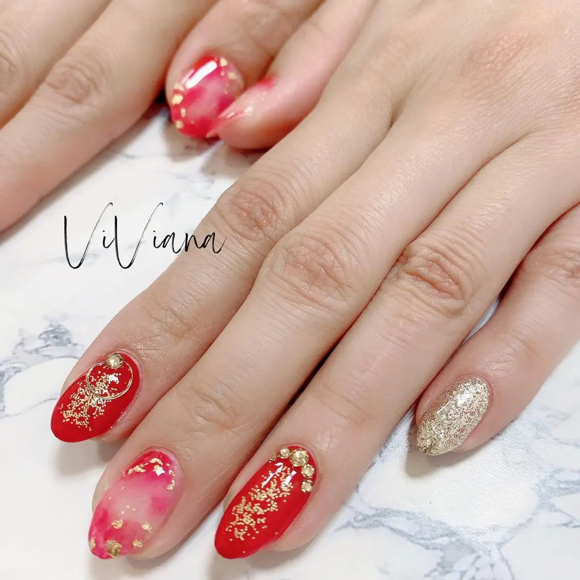 ネイル ハンドネイル ViViana ｳﾞｨｳﾞｨｱﾅのネイルデザイン