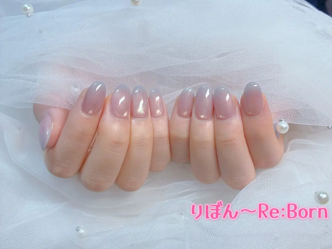 ミディアム りぼん Re:Bonrのネイルデザイン