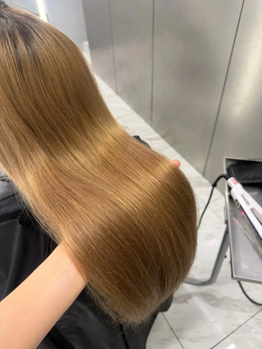 カラー 🌻艶髪ワンカ ラー山本 恋乃羽🌻のヘアスタイル