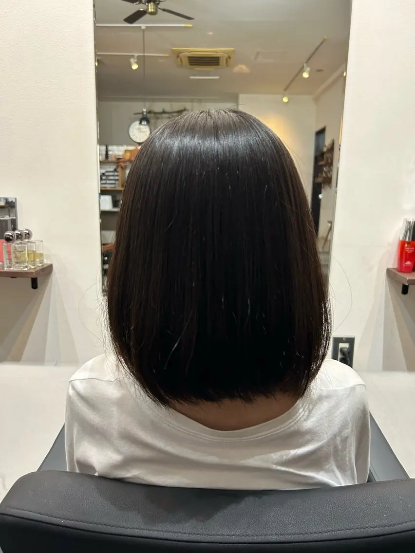 縮毛矯正 ✨透明感カラー✨ kaedeのヘアスタイル