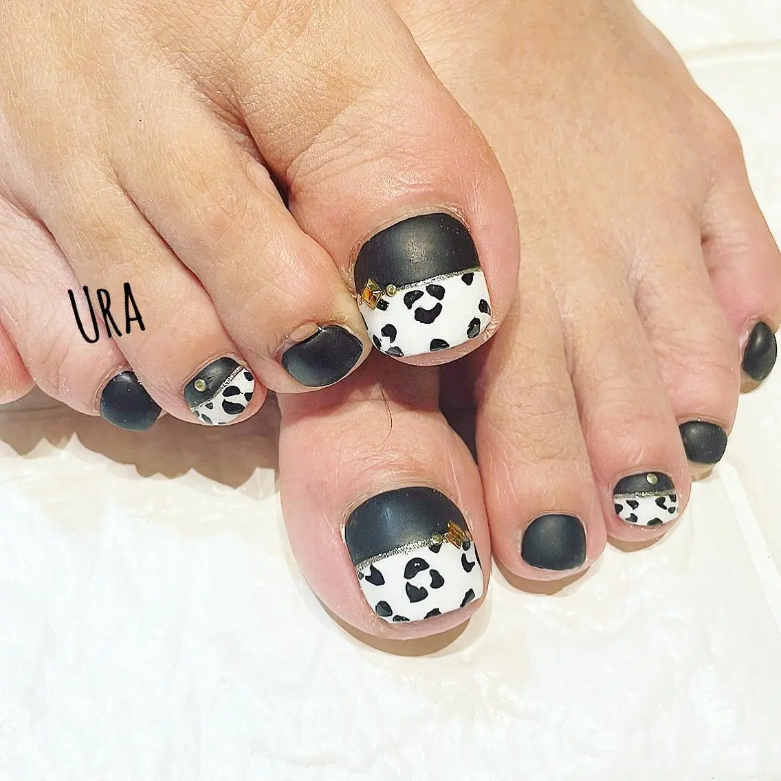 ネイル フットネイル UrakoNail 《nail》のネイルデザイン