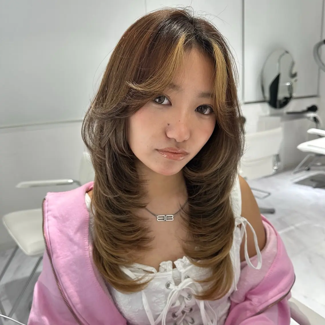 ロング カット 上野/海外hair/ レイヤー/Anriのヘアスタイル