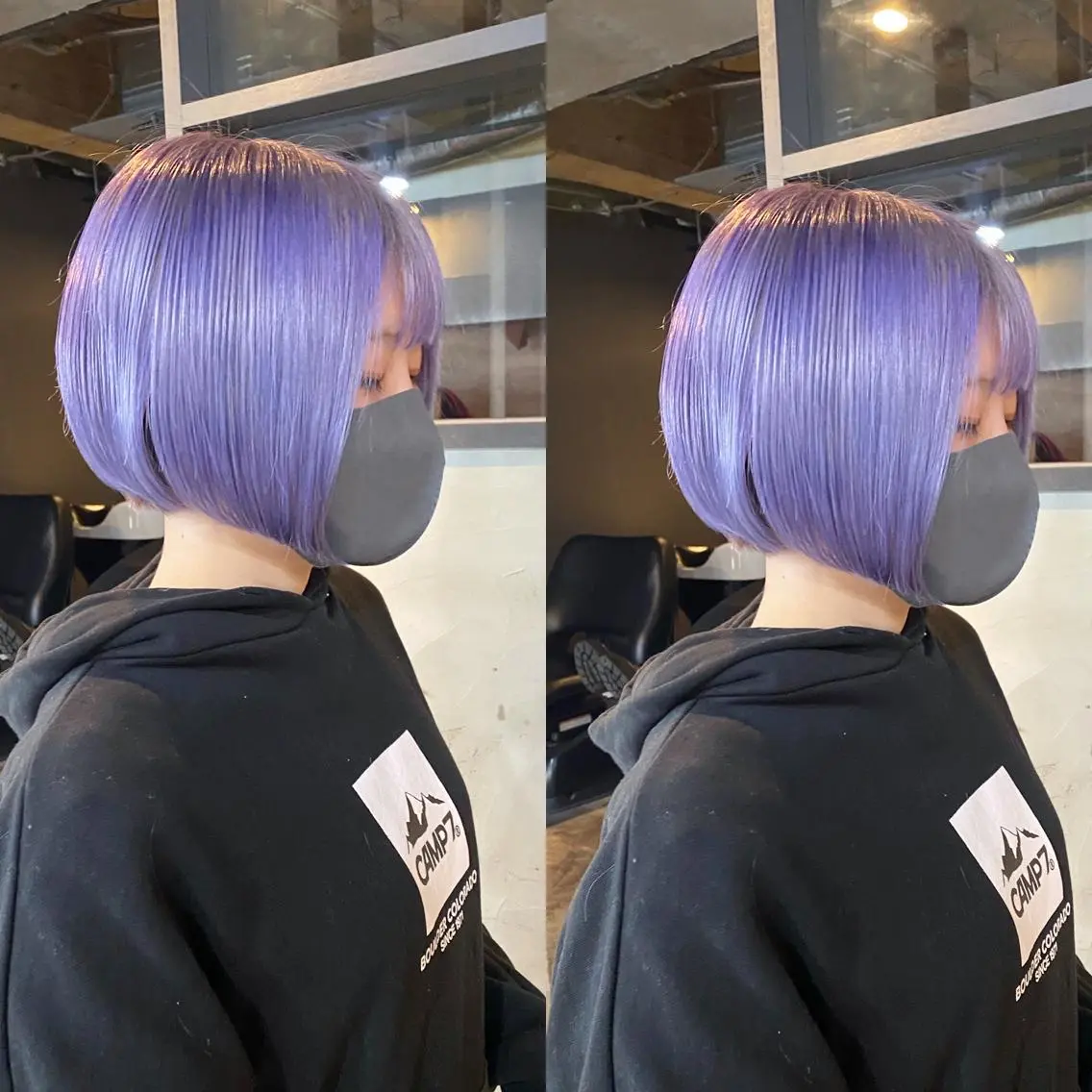 ショート カラー ヘアカラー yoriダブルカラー 代表すがわらのヘアスタイル