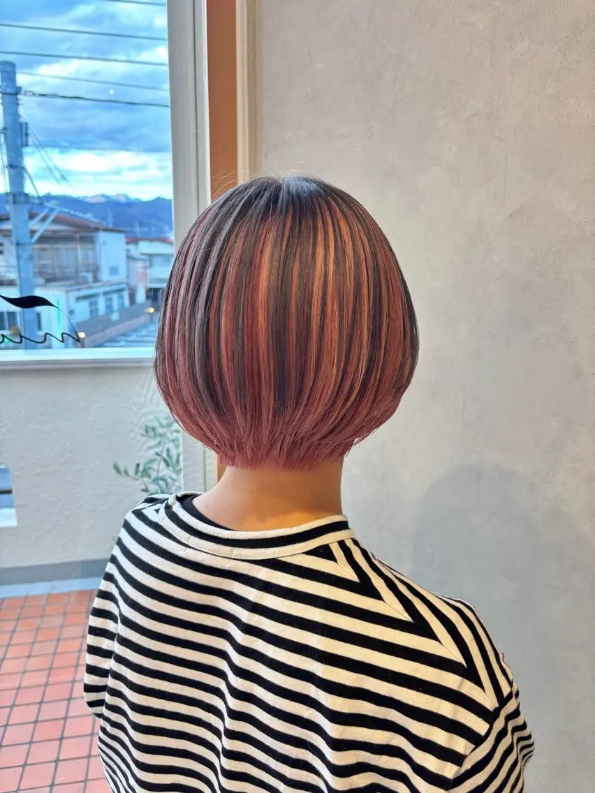ショート カット ヘアカラー トリートメント manami / muku.のヘアスタイル