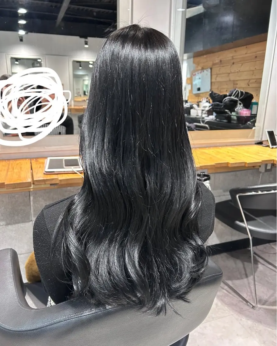 ロング カット ヘアカラー ヘッドスパ レイヤーStyle 🪽菜々実のヘアスタイル