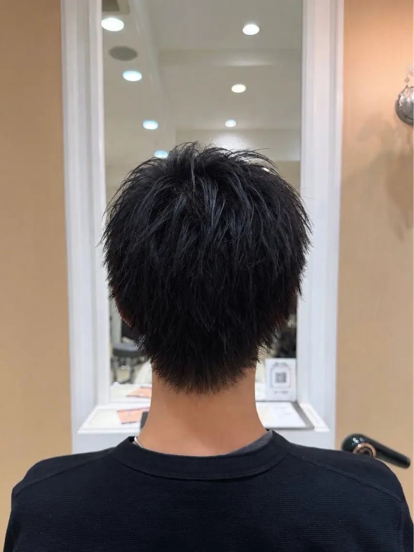 ショート メンズ ショートヘア カット Ash 中目黒 浦野 遥のヘアスタイル