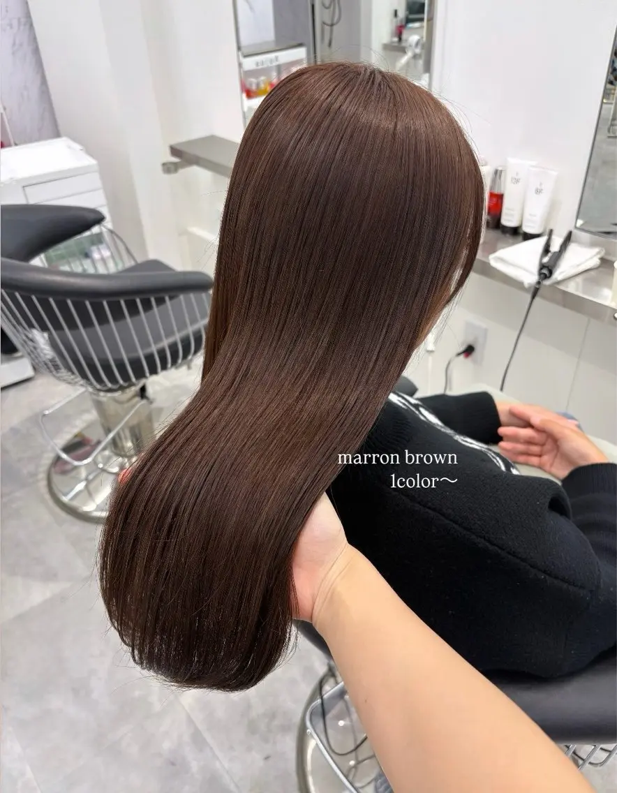 ロング ヘアカラー Parve Mix/ 平 奈果🎀のヘアスタイル