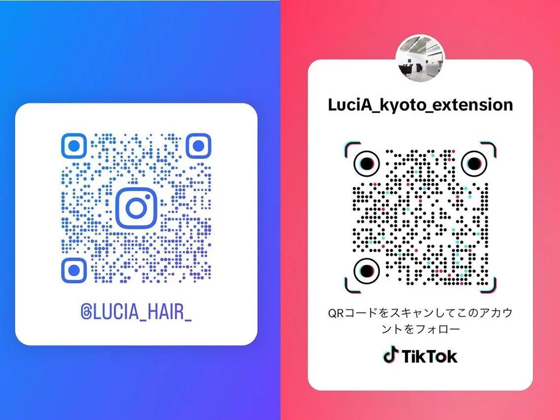カラー ロング ヘアアレンジ シールエクステ 黒髪 ブリーチ ダブルカラー ハイトーンカラー エクステ¥5000 LuciAカラーのヘアスタイル
