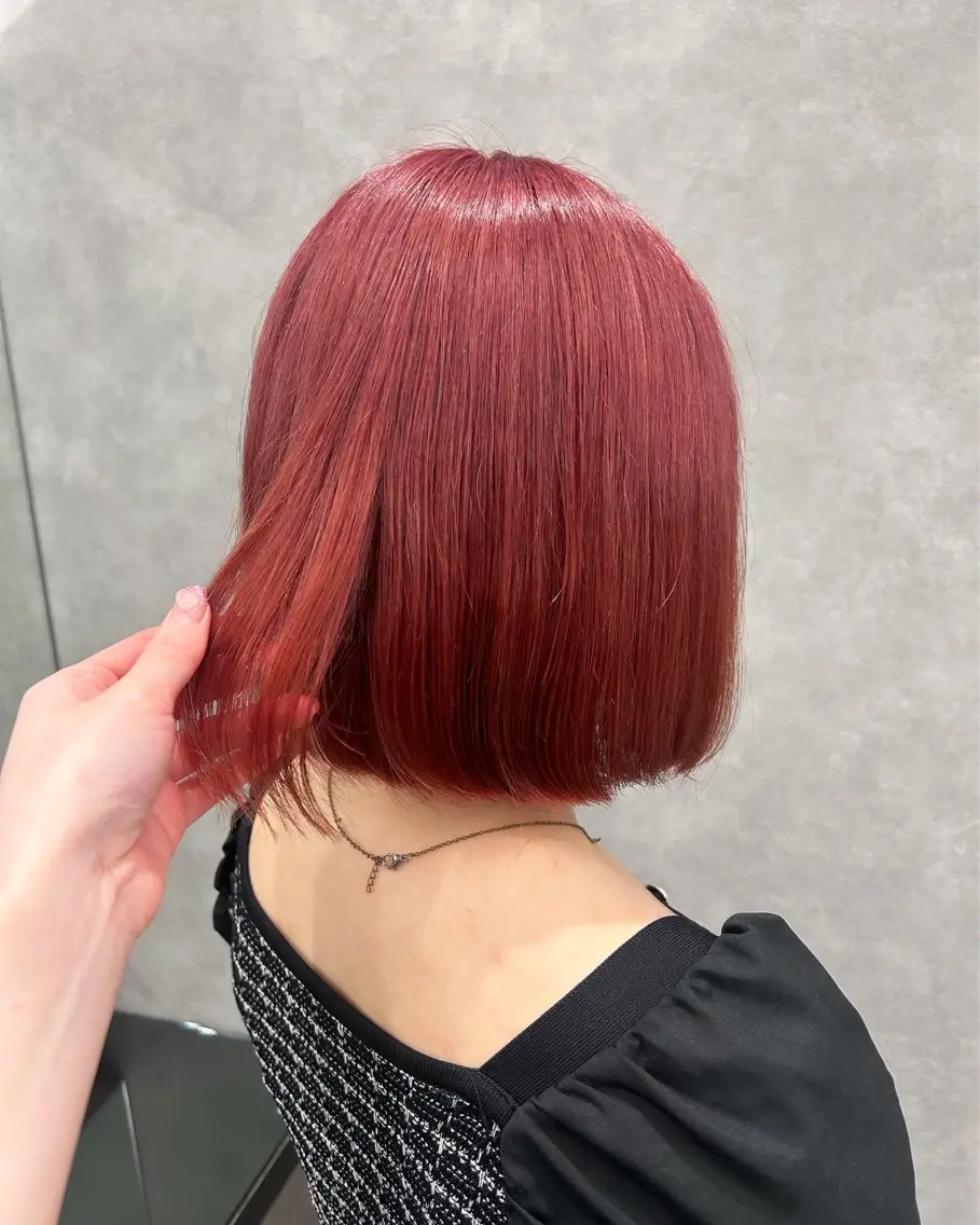 ショート カラー ブリーチ ヘアカラー トリートメント 💗モテガーリー💗 rumi♡のヘアスタイル