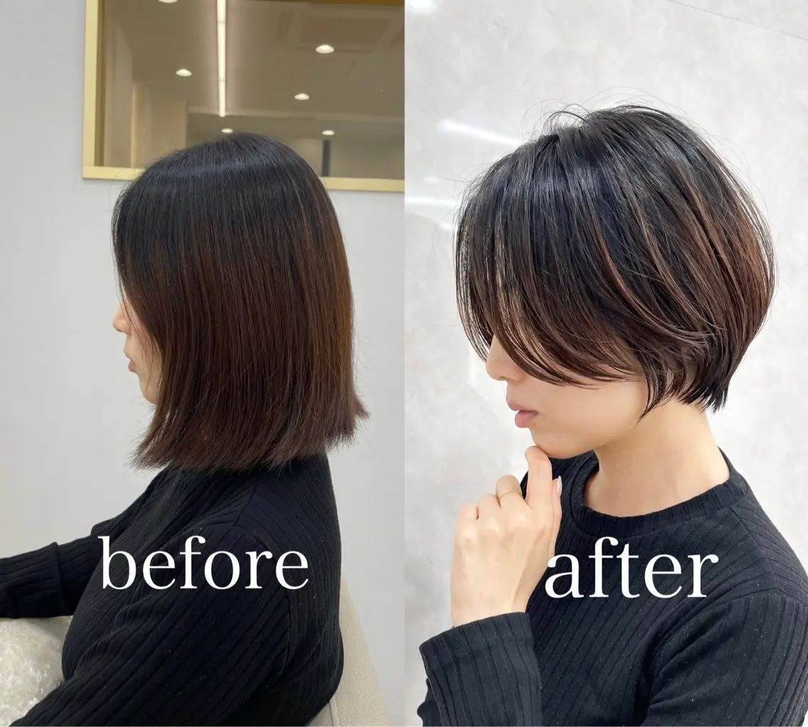 ショート ショート/似合わせ/ 透明感カラー古市唯人のヘアスタイル