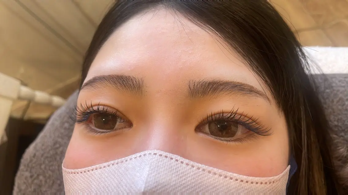 マツエク・マツパ フラットラッシュ Magnifique MAIのマツエク・マツパデザイン