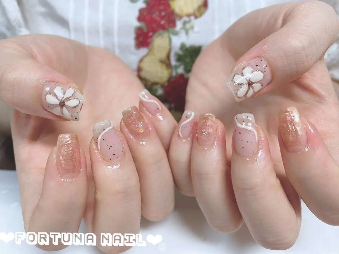 ネイル Nail •Head スパFortunaのネイルデザイン