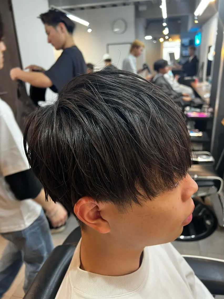 ショート カット 毛流れ•波巻きパーマ 特化🔥🌊瀬川竜生のヘアスタイル