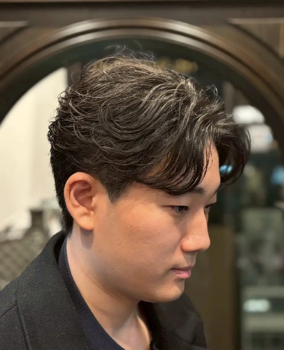 【土日祝19:00〜】カット+パーマ+シャンプーセットの写真