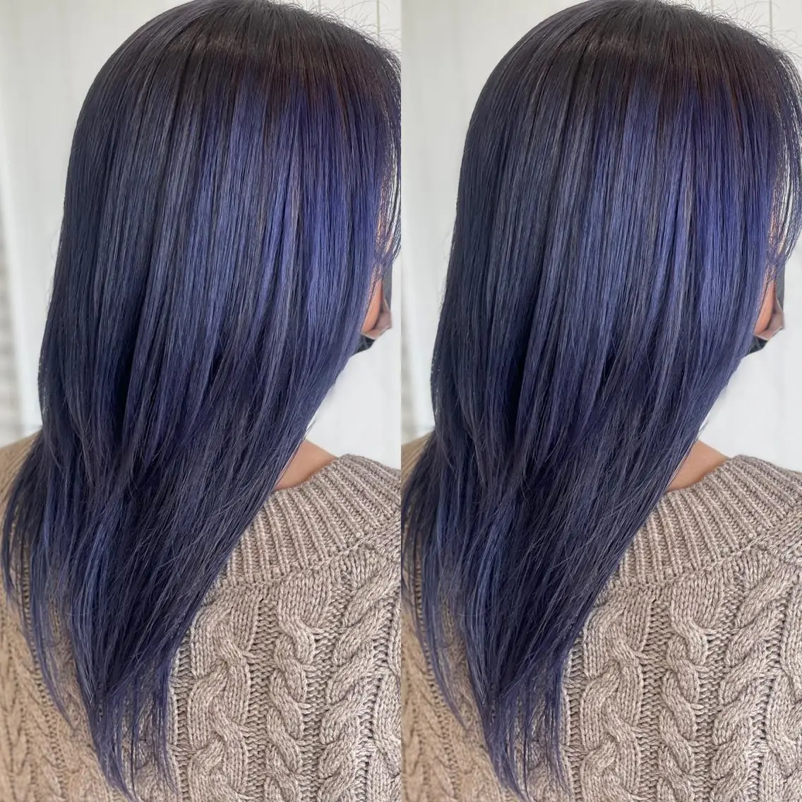 ロング カラー アッシュ ラベンダーカラー ラベンダーアッシュ Snaly カラー特化ページのヘアスタイル