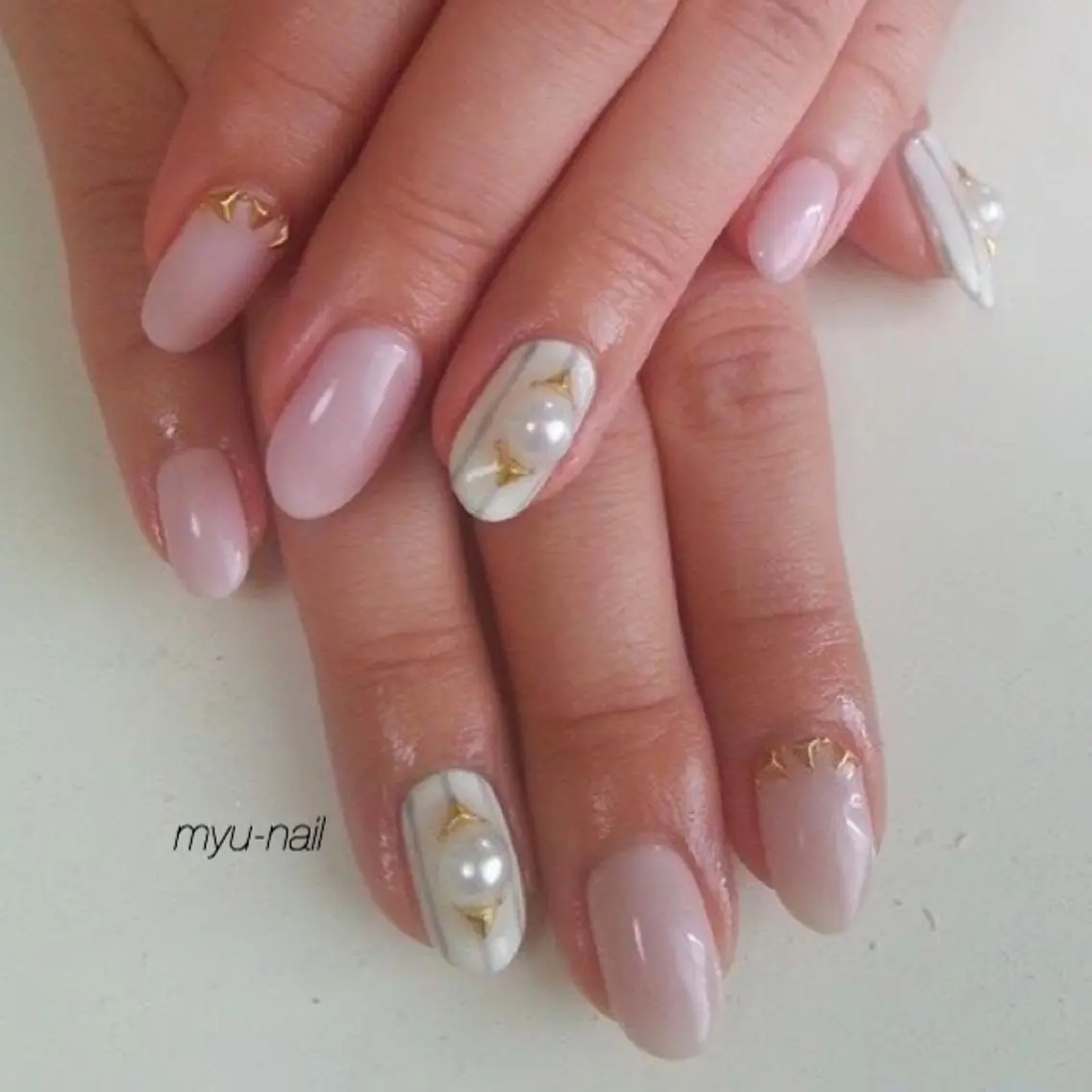 ネイル アートネイル ホームサロン myu-nailのネイルデザイン