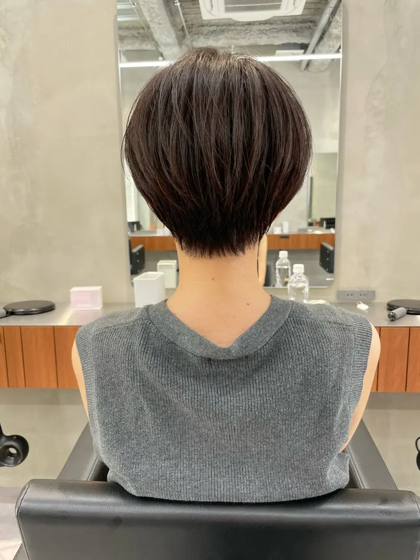 ショート カラー 華 /ショート/ボブのヘアスタイル