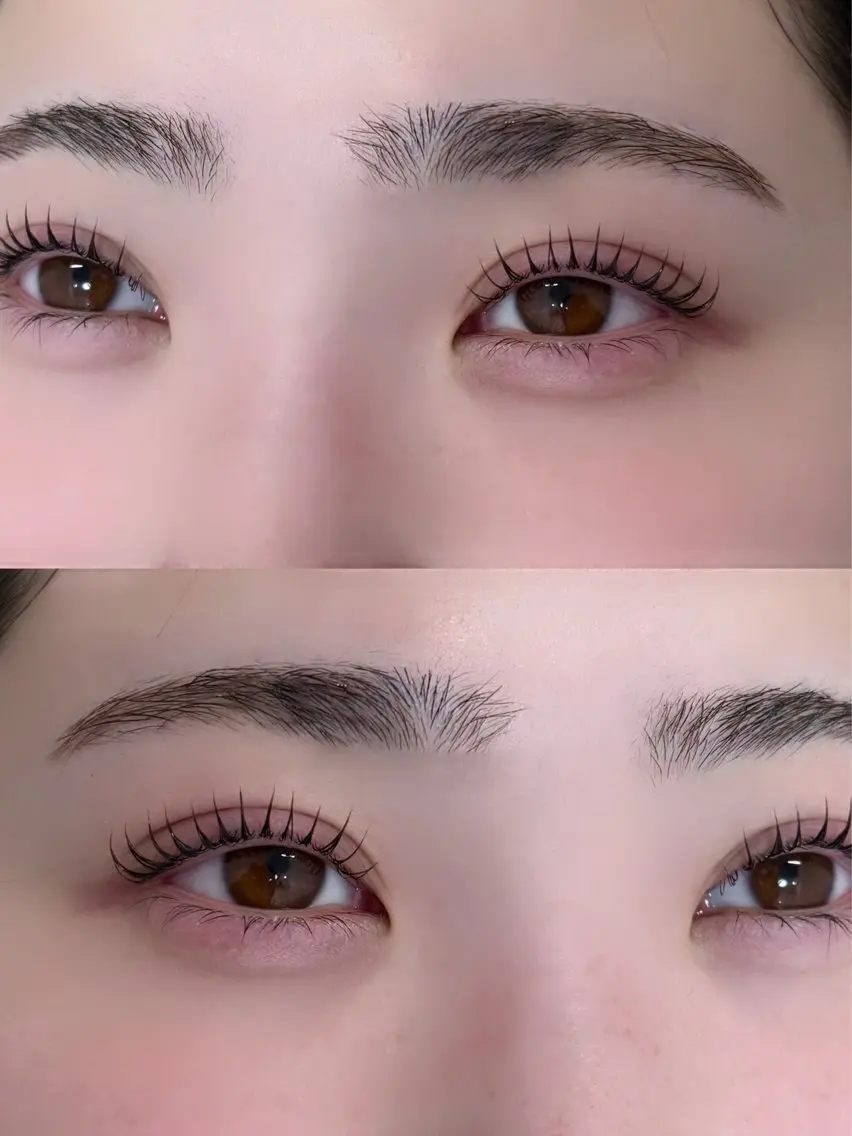 マツエク・マツパ THE BALM🤍 YUIのマツエク・マツパデザイン