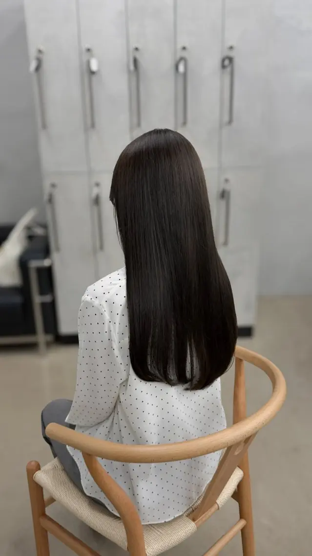 ロング カラー ブラウンカラー くすみブラウン グレージュ ヘアカラー 華奈/くすみカラー/ オリーブ/抜け感🥣のヘアスタイル