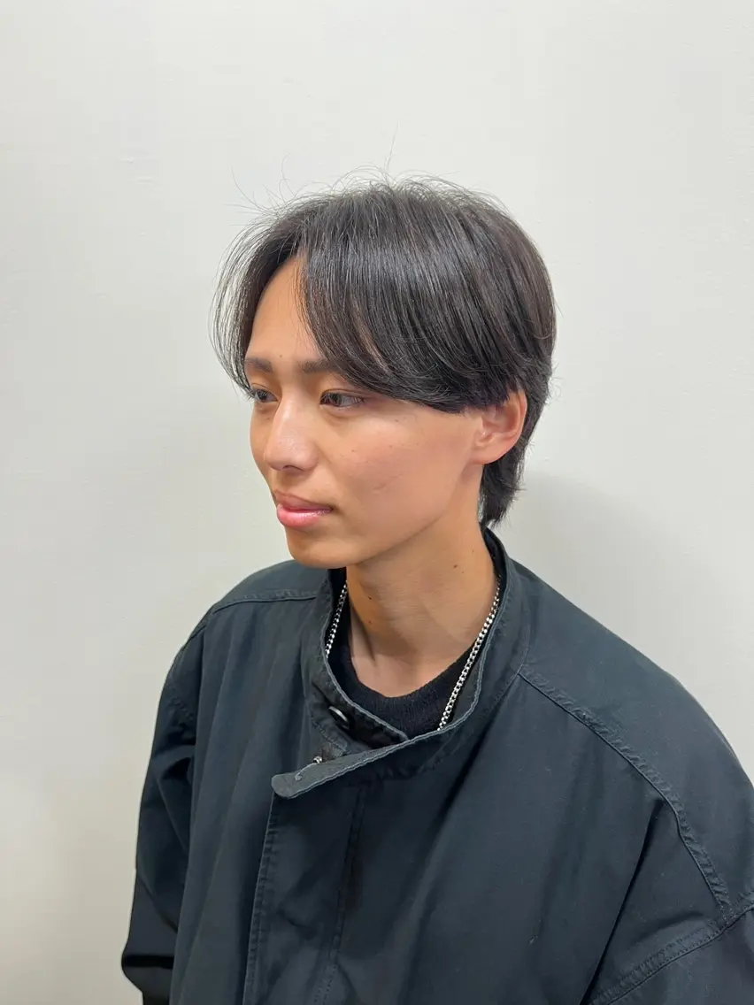 ⭐️サラサラヘアにしたい方に⭐️ メンズカット＋システムトリートメントメント3STEP♠️の写真