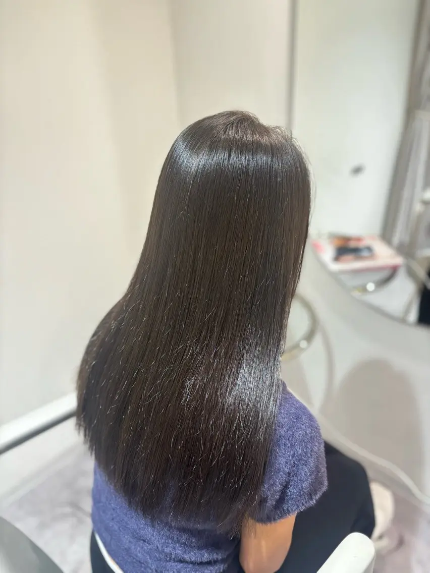 セミロング 美髪✨艶髪✨髪質改善 カラー特化❣️二宮遥のヘアスタイル