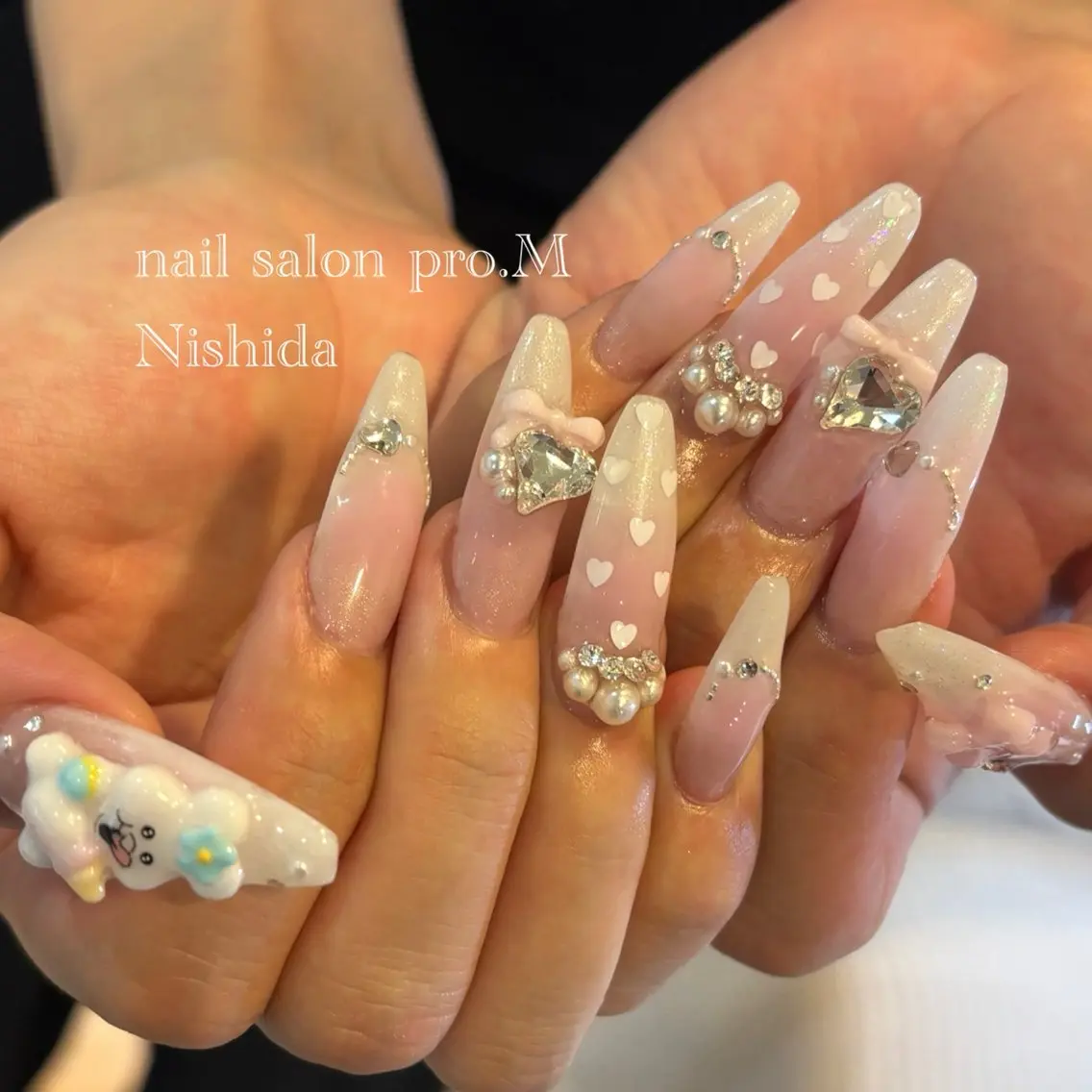 ネイル ハンドネイル pro.M ☆Kinukaのネイルデザイン