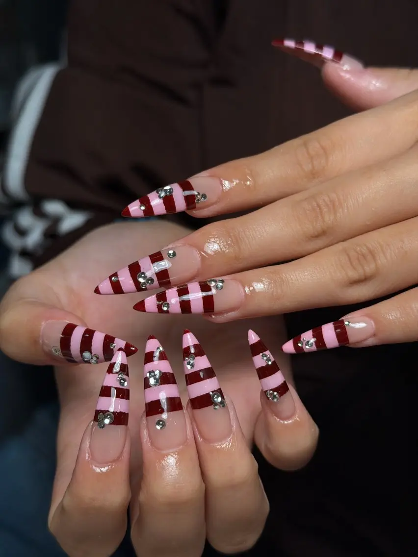 ネイル 韓国ネイル マグネットネイル シンプルネイル 夏ネイル ハンドネイル CoMo Nailのネイルデザイン