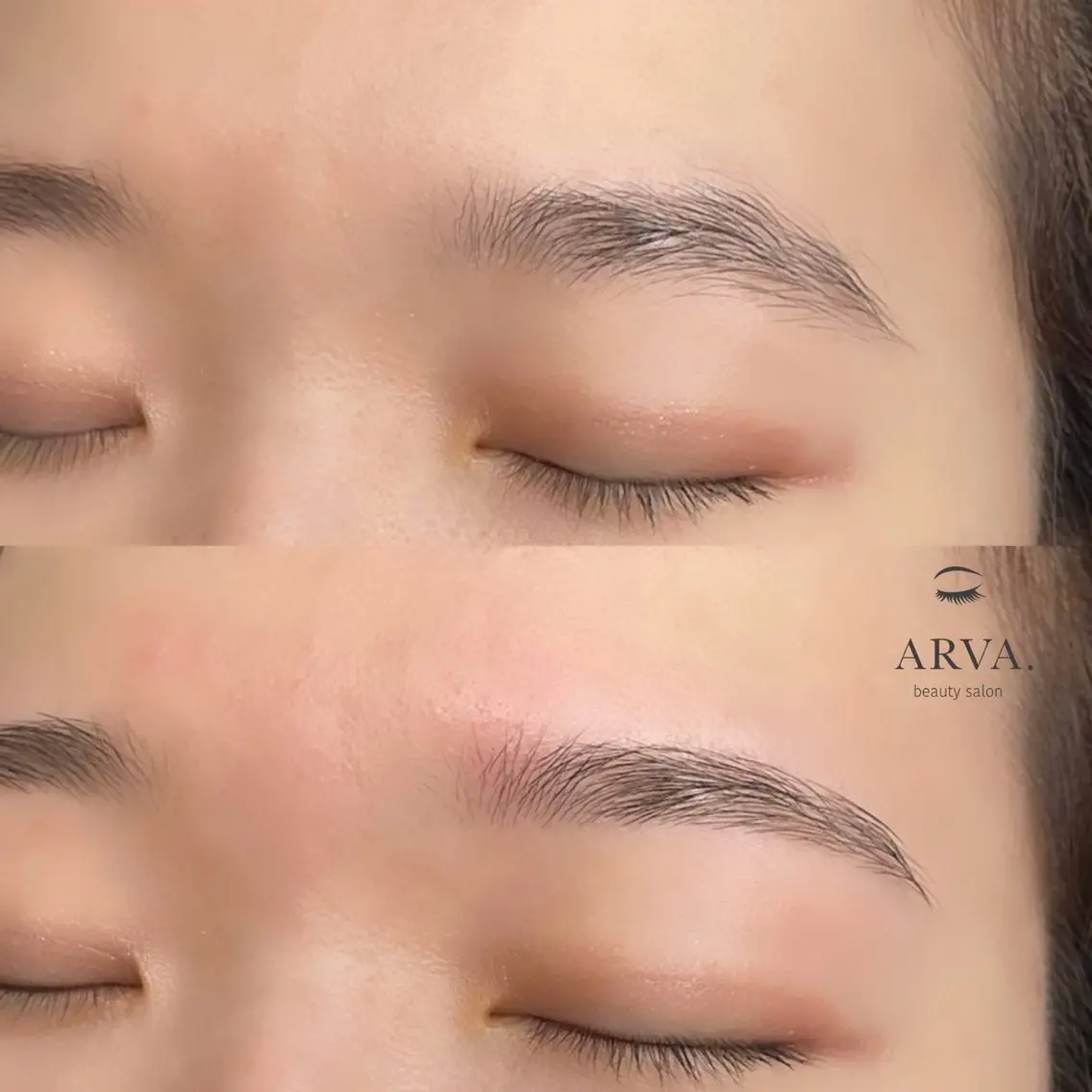 アイブロウ ワックス脱毛 Arva salonのマツエク・マツパデザイン