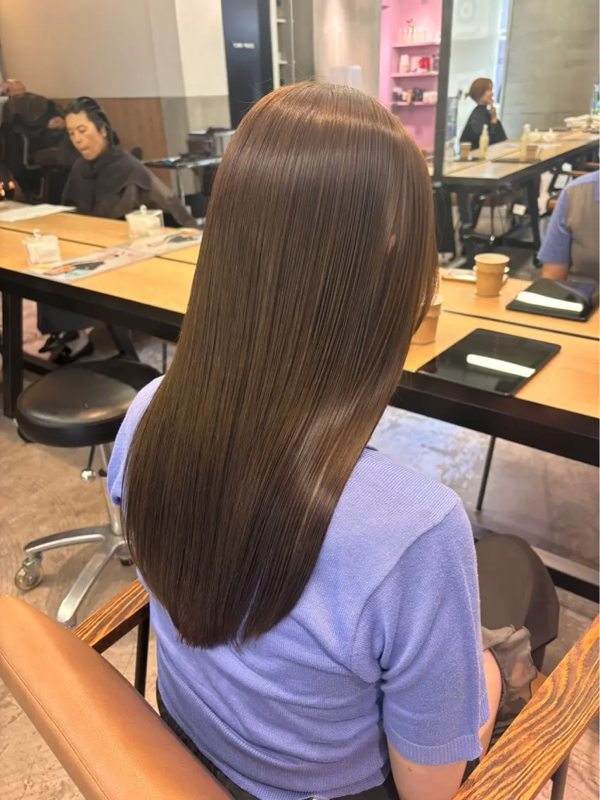 ロング カラー 透明感カラー ojo 🐌つむり🐌のヘアスタイル