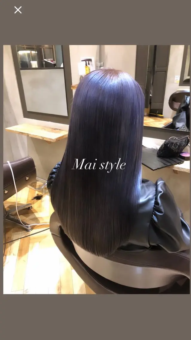 ロング パーマ MAI/髪質改善/ 幹細胞トリートメントのヘアスタイル