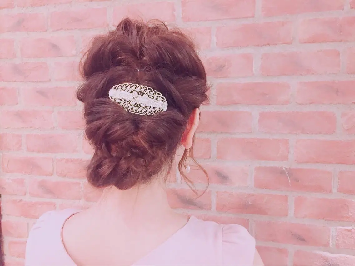 ロング カラー ヘアアレンジ 透明感カラー🤎 ゆりのヘアスタイル