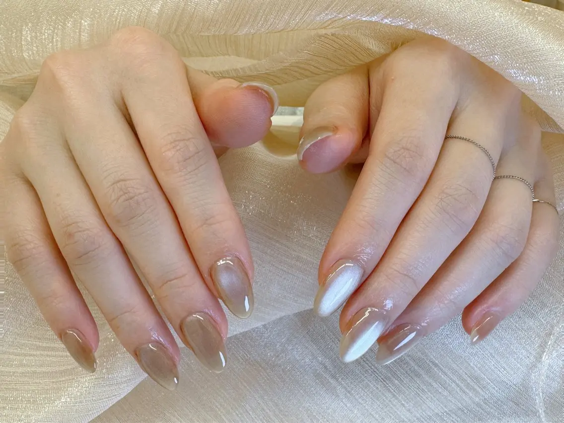 ネイル チークネイル 長さ出し フラッシュネイル フットネイル フレンチネイル ハンドネイル Hi nail 【ハイネイル】池袋のネイルデザイン