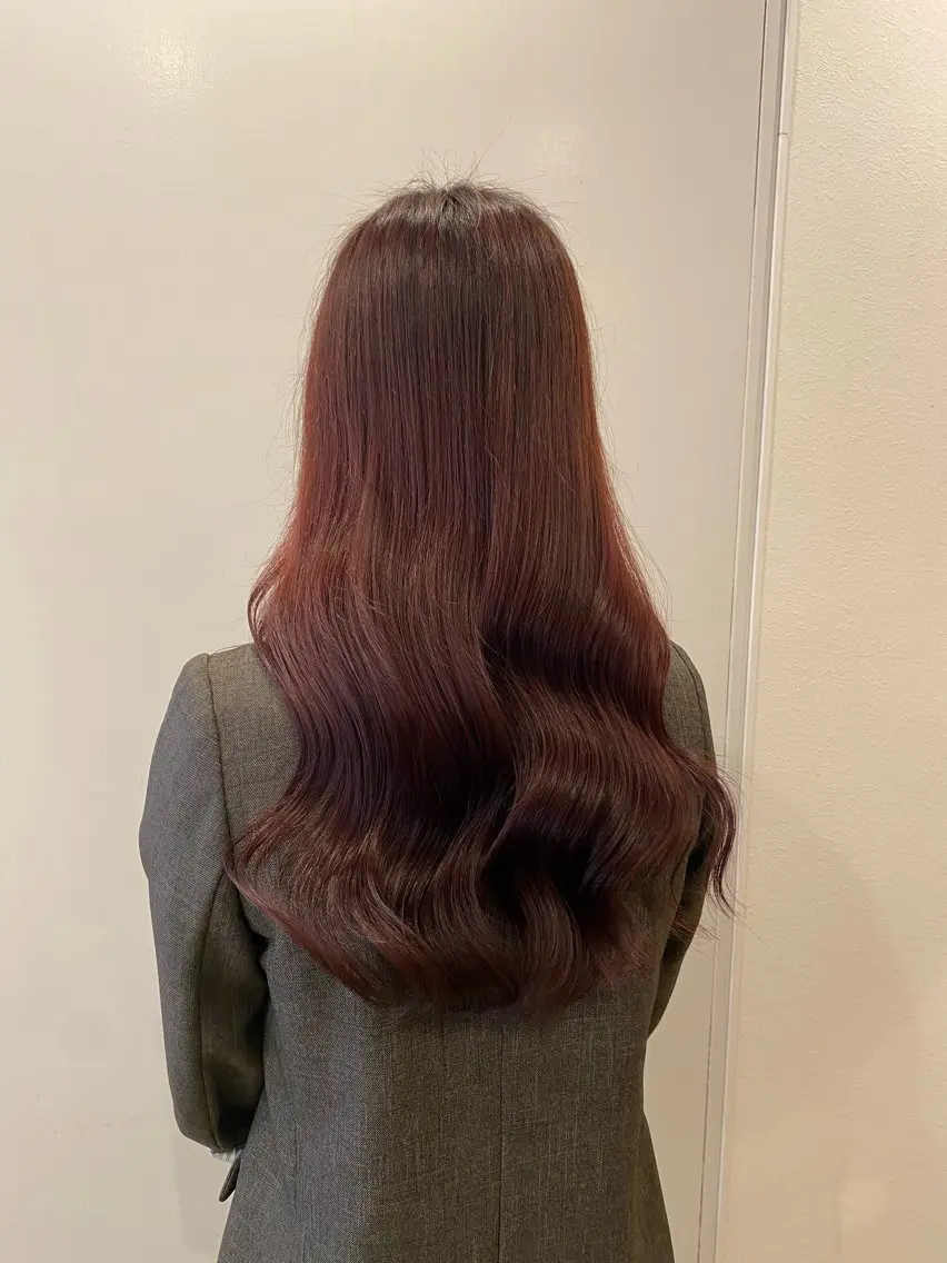 ロング 暖色 /シマダアミのヘアスタイル