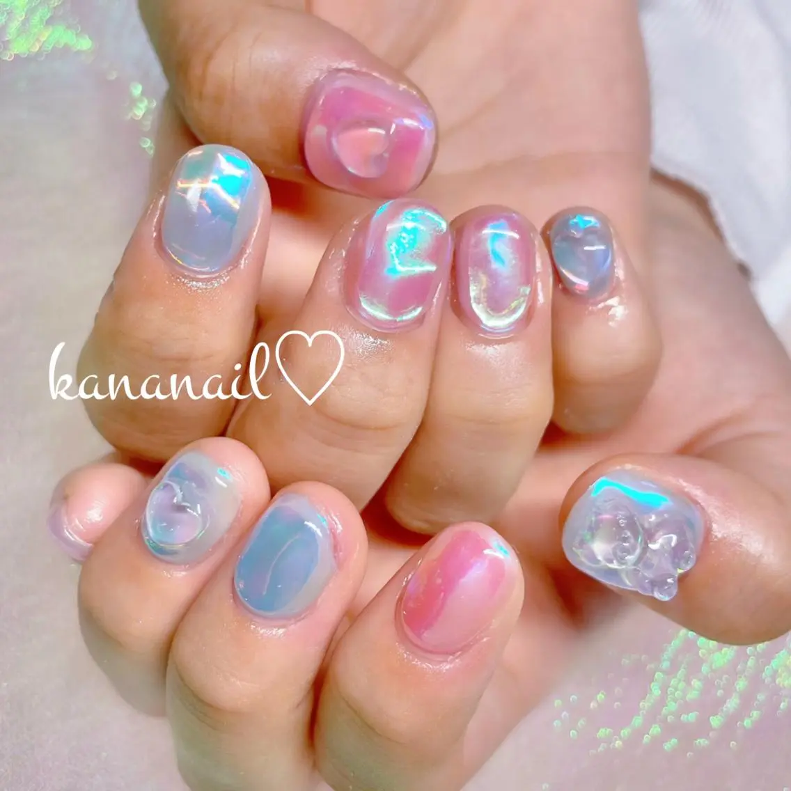 ネイル kananail🎀 桜木町ネイルのネイルデザイン
