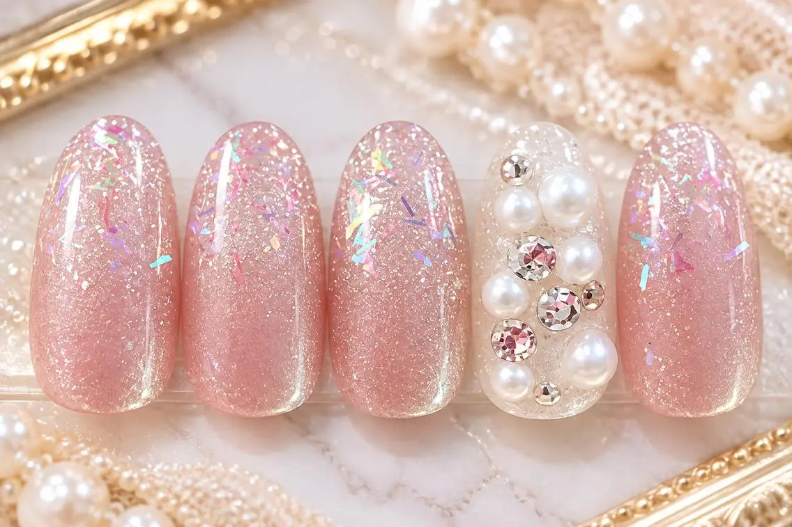 ネイル Sweet♡ Heart　葉月のネイルデザイン